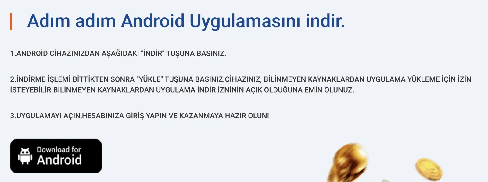 Android kurmak mostbet
